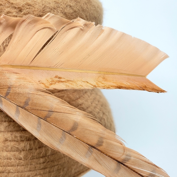 Winner Brand Vintage Tan Fashion Hat Womens 22 - Picture 3 of 9